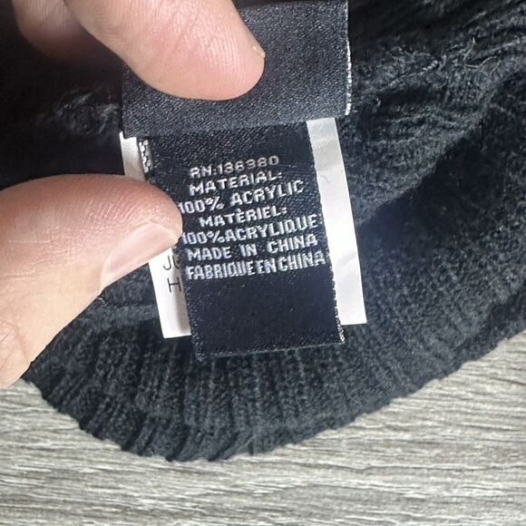 Fanatics Cincinnati Bengals Beanie Hat NFL Custom Core Knit Black NWT See Detail - Picture 5 of 8